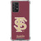 Florida State FSU Seminoles Initials Galaxy A72 5G Clear Case