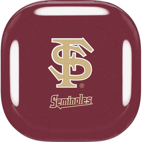 Florida State FSU Seminoles Initials Galaxy Buds Live Skin