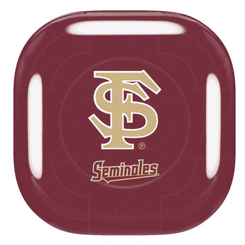 Florida State FSU Seminoles Initials Galaxy Buds Live Skin