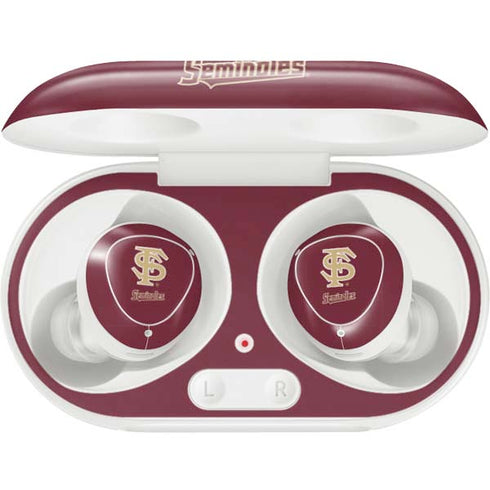 Florida State FSU Seminoles Initials Galaxy Buds Plus Skin