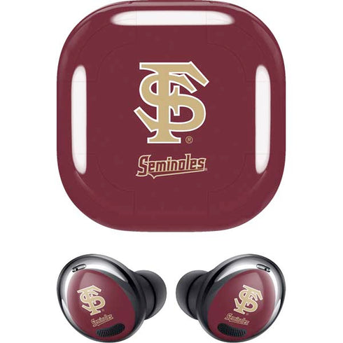 Florida State FSU Seminoles Initials Galaxy Buds Pro Skin