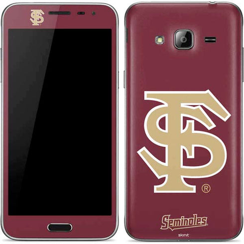 FSU Seminoles Initials Galaxy J3 Skin