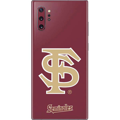 FSU Seminoles Initials Galaxy Note 10 Plus Skin