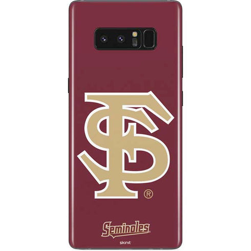 FSU Seminoles Initials Galaxy Note 8 Skin
