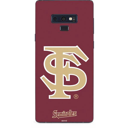 FSU Seminoles Initials Galaxy Note 9 Skin