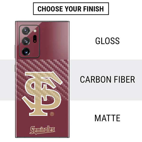 Florida State FSU Seminoles Initials Galaxy Note20 Ultra 5G Skin