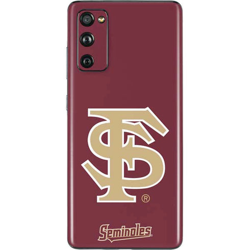 Florida State FSU Seminoles Initials Galaxy S20 Fan Edition Skin