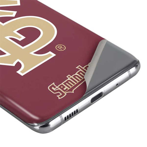 Florida State FSU Seminoles Initials Galaxy S20 Plus Skin