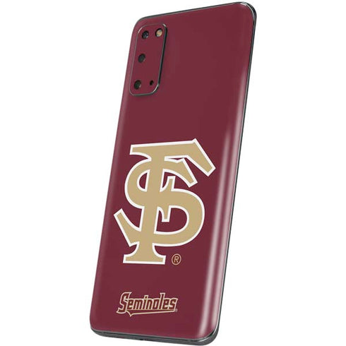 Florida State FSU Seminoles Initials Galaxy S20 Skin