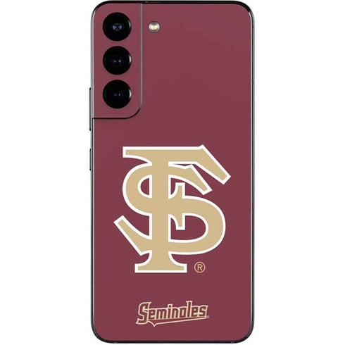 Florida State FSU Seminoles Initials Galaxy S22 Skin
