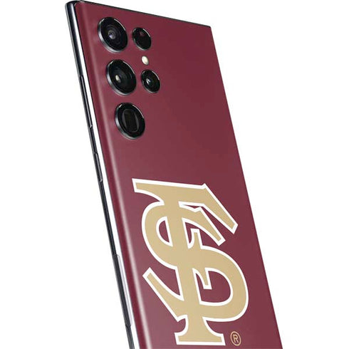 Florida State FSU Seminoles Initials Galaxy S22 Ultra Skin