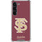 Florida State FSU Seminoles Initials Galaxy S23 Clear Case