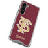 Florida State FSU Seminoles Initials Galaxy S23 Clear Case