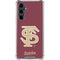 Florida State FSU Seminoles Initials Galaxy S23 FE Clear Case