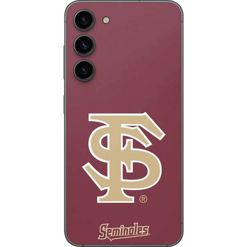 Florida State FSU Seminoles Initials Galaxy S23 Plus Skin