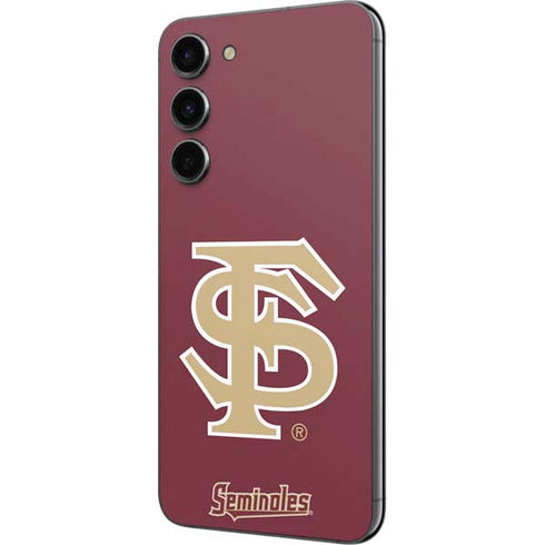 Florida State FSU Seminoles Initials Galaxy S23 Plus Skin