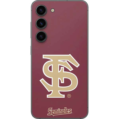 Florida State FSU Seminoles Initials Galaxy S23 Skin