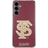 Florida State FSU Seminoles Initials Galaxy S24 Plus Clear Case