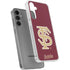 Florida State FSU Seminoles Initials Galaxy S24 Plus Clear Case