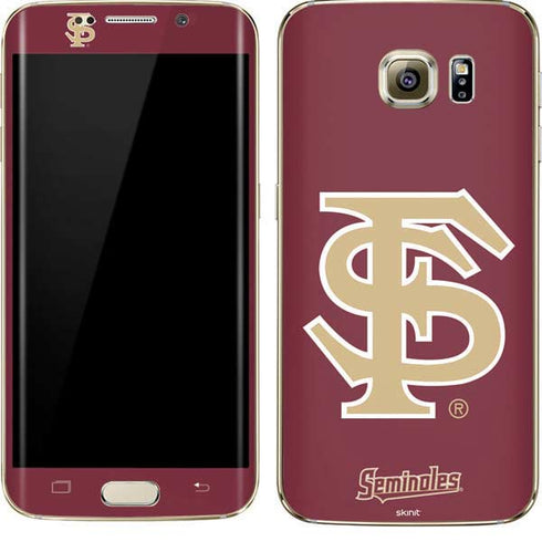 FSU Seminoles Initials Galaxy S7 Edge Skin