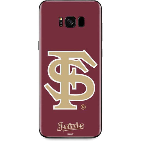FSU Seminoles Initials Galaxy S8 Plus Skin
