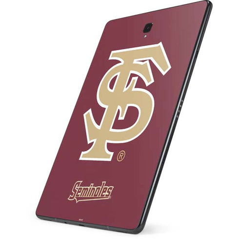 Florida State FSU Seminoles Initials Samsung Galaxy Tab Skin