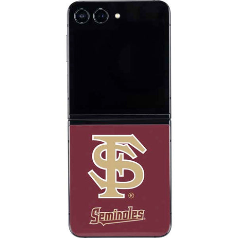 Florida State FSU Seminoles Initials Galaxy Z Flip5 5G Skin