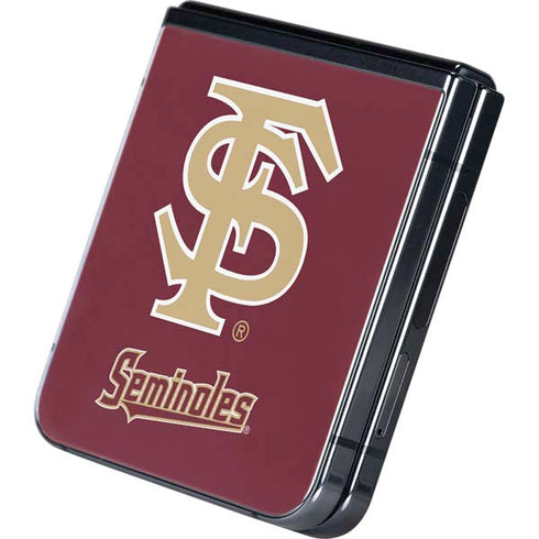 Florida State FSU Seminoles Initials Galaxy Z Flip5 5G Skin
