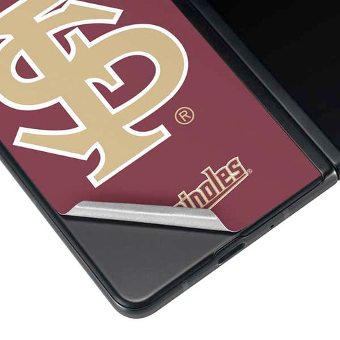 Florida State FSU Seminoles Initials Galaxy Z Fold3 5G Skin