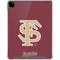Florida State FSU Seminoles Initials iPad Pro 12.9in (2020) Clear Case