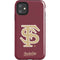 FSU Seminoles Initials iPhone 11 Impact Case