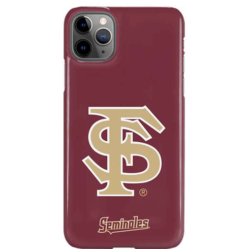 FSU Seminoles Initials iPhone 11 Pro Max Lite Case