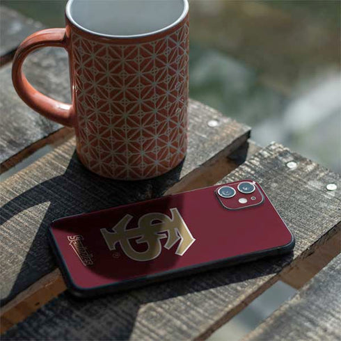 FSU Seminoles Initials iPhone 11 Skin