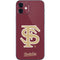 Florida State FSU Seminoles Initials iPhone 12 Mini Skin