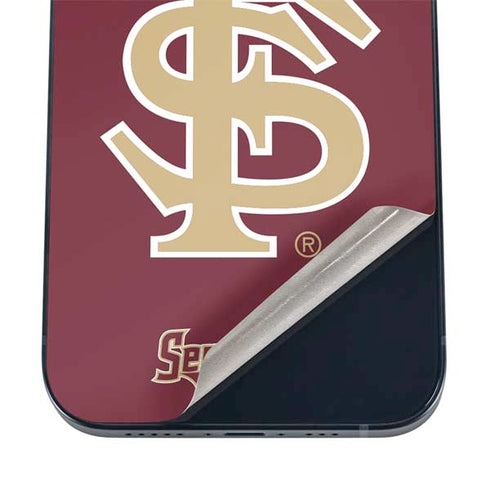 Florida State FSU Seminoles Initials iPhone 12 Mini Skin