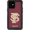 Florida State FSU Seminoles Initials iPhone 12 Mini Waterproof Case