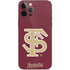 Florida State FSU Seminoles Initials iPhone 12 Pro Skin