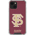 Florida State FSU Seminoles Initials iPhone 13 Mini Clear Case