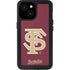 Florida State FSU Seminoles Initials iPhone 13 Mini Waterproof Case