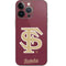 Florida State FSU Seminoles Initials iPhone 13 Pro Skin
