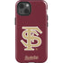 Florida State FSU Seminoles Initials iPhone 15 Impact Case