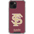 Florida State FSU Seminoles Initials iPhone 14 Plus Clear Case