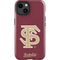 Florida State FSU Seminoles Initials iPhone 15 Plus Impact Case
