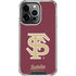 Florida State FSU Seminoles Initials iPhone 15 Pro Clear Case