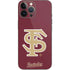 Florida State FSU Seminoles Initials iPhone 14 Pro Max Skin
