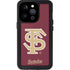 Florida State FSU Seminoles Initials iPhone 14 Pro Waterproof Case