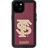Florida State FSU Seminoles Initials iPhone 15 Plus Waterproof Case