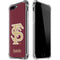 Florida State FSU Seminoles Initials iPhone 7/8 Plus Clear Case