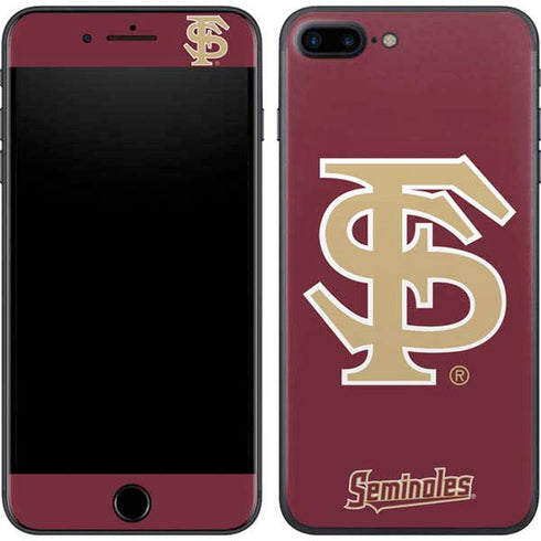 FSU Seminoles Initials iPhone 8 Plus Skin