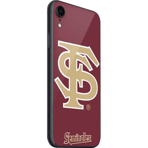 Florida State FSU Seminoles Initials iPhone SE (2nd & 3rd Gen) Skin
